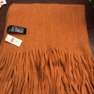 NEW Anthropologie scarf blanket sand sable w/ tags